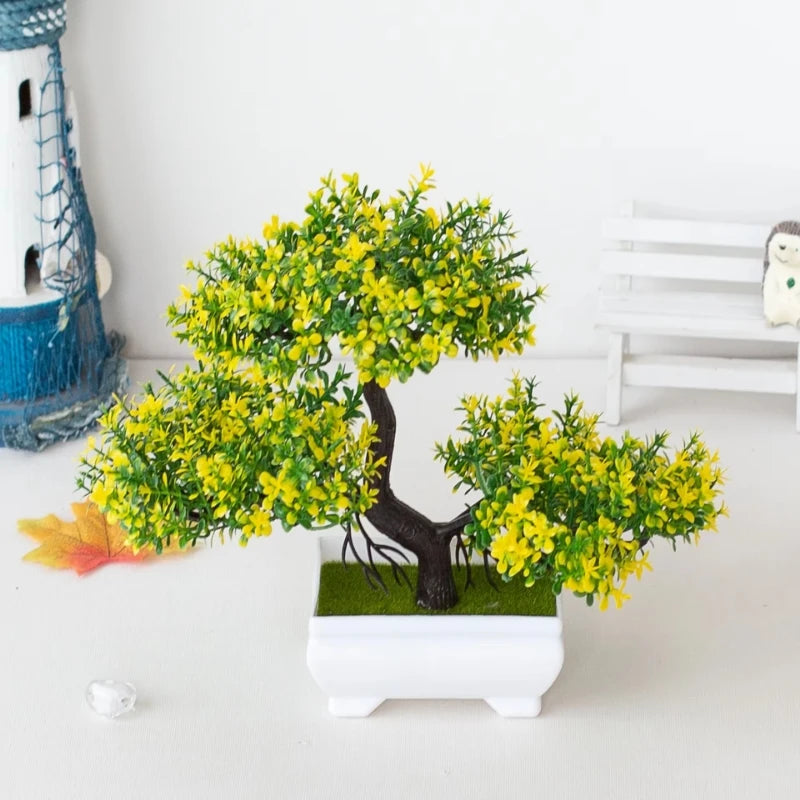 Artificial bonsai tree – home and garden decoration