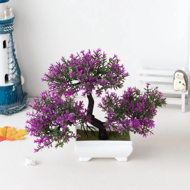 Artificial bonsai tree – home and garden decoration