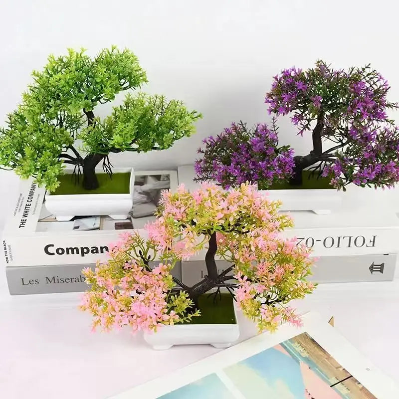 Artificial bonsai tree – home and garden decoration