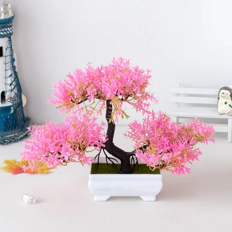 Artificial bonsai tree – home and garden decoration