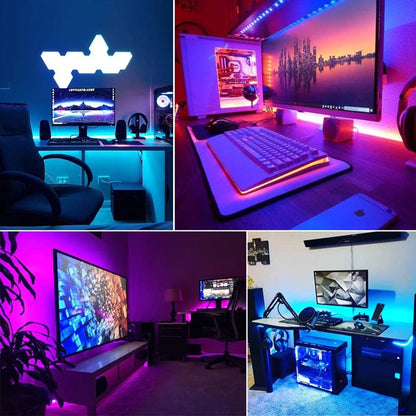 Tasma LED USB 5V do telewizora z sterowaniem przez aplikację, elastyczna taśma RGB5050 30 diod/m, podświetlenie LED telewizora, oświetlenie pokoju i sypialni