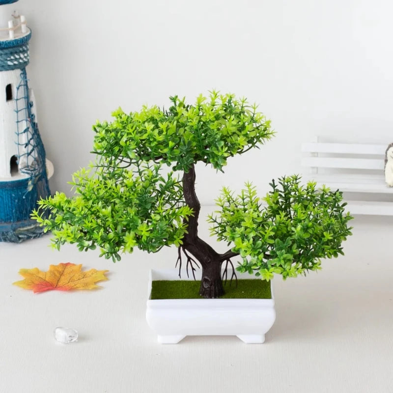 Artificial bonsai tree – home and garden decoration