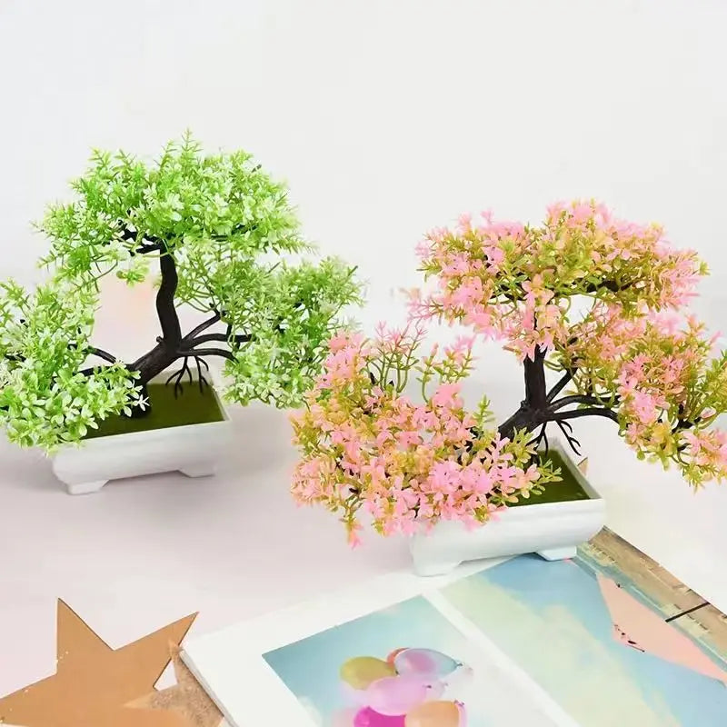 Artificial bonsai tree – home and garden decoration